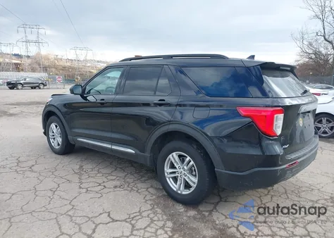 2020 Ford Explorer Xlt z USA, uszkodzony, nr VIN 1FMSK8DH1LGC72808